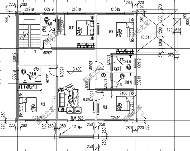 农村2层半楼房图片大全_100套农村两层楼房设计图纸_农村4间2层两套楼房户型图