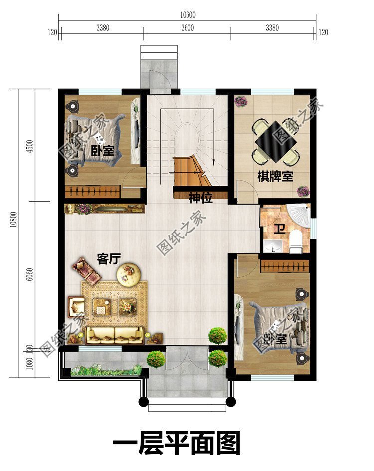 农村自建房推荐，经典外观设计，实用布局更加适合农村建房