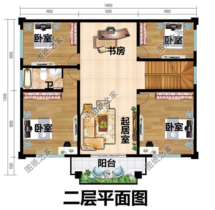 农村自建房推荐，经典外观设计，实用布局更加适合农村建房