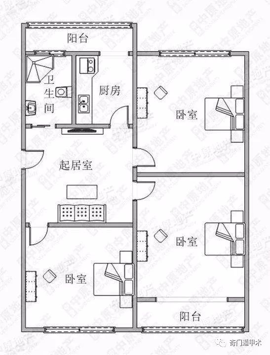 田字形户型风水_凹字形房子风水_品字形楼盘风水