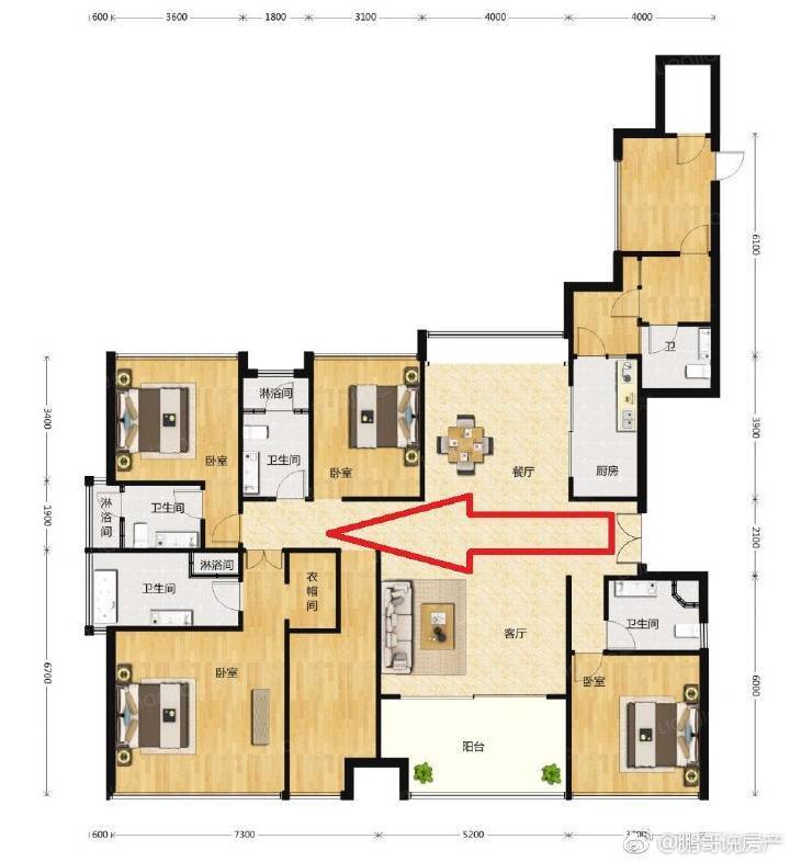 户型风水格局好的户型图_三室风水最好的户型图_符合风水的户型图