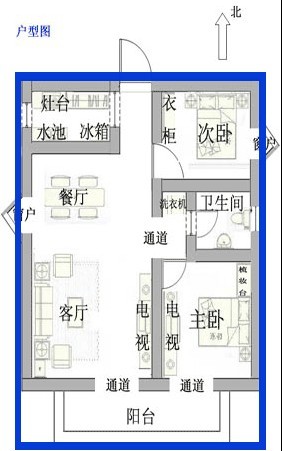 楼房户型缺角图_百联华府4号楼房户型图_缺东北角的房子户型图