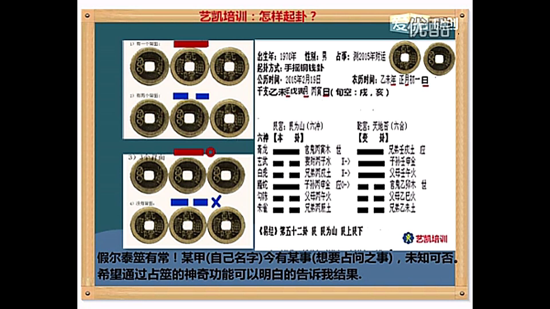 六爻测数字取什么为用神？你是测彩票吧