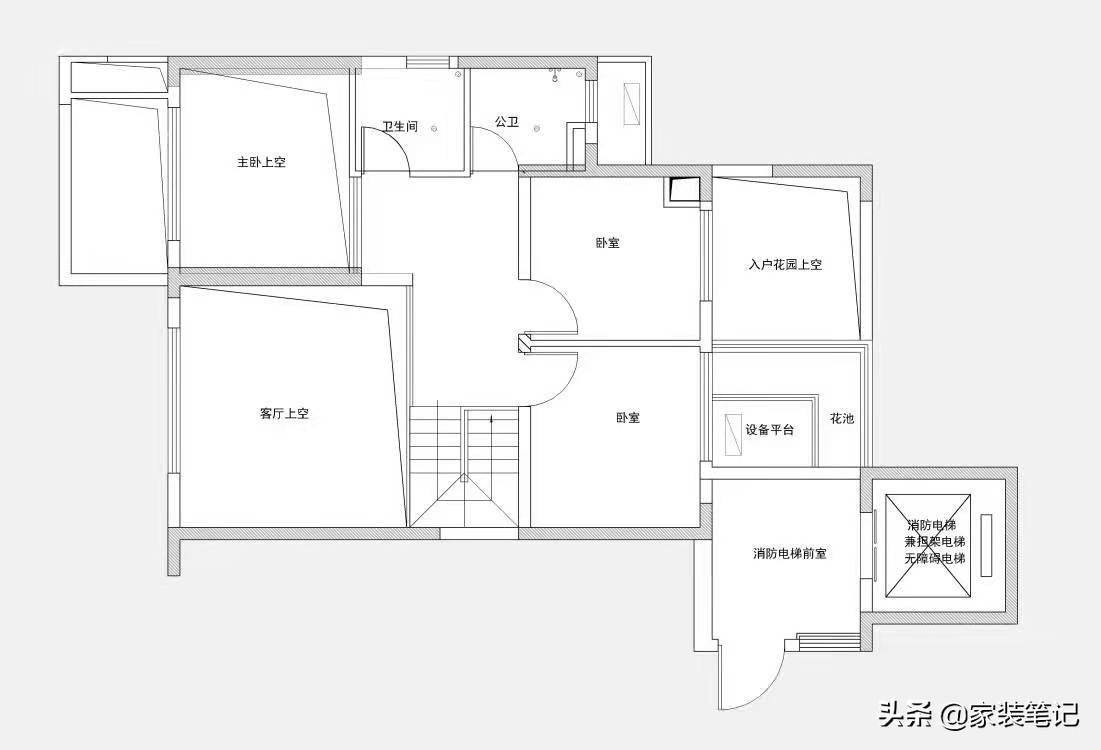 株洲4房2厅4卫150㎡样板房装修效果图