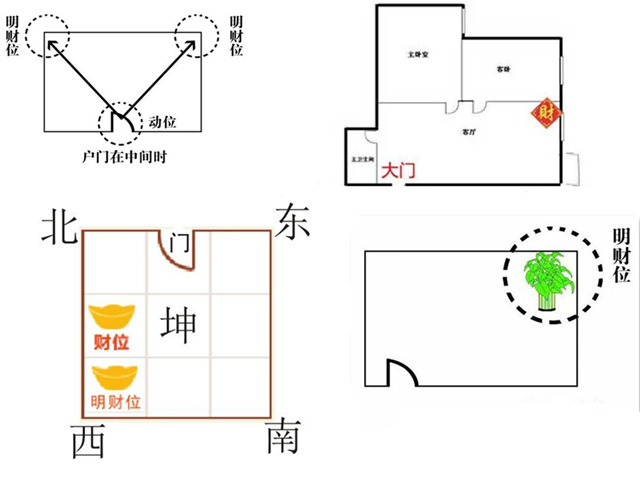 如何布置客厅招财风水客厅带阳台装修效果图