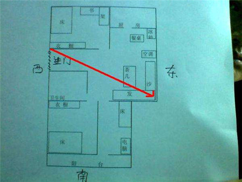 如何布置客厅招财风水客厅带阳台装修效果图